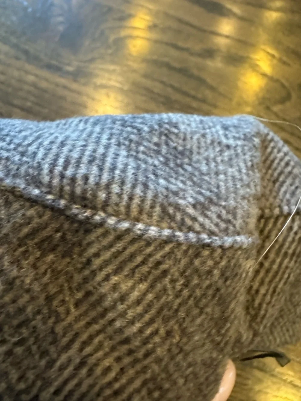 Apt. 9 Brown Herringbone Cadet Cap